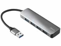 Trust Halyx Mini 4 Port USB Hub 3.2, USB-A Adapter 5 GBit/s, USB Verlängerung