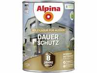 Alpina Dauerschutz Lasur grau 2,5 Liter