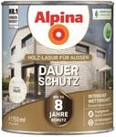 Alpina Dauerschutz Lasur wei&szlig; 0,75L