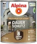 Alpina Dauerschutz Lasur grau 0,75L