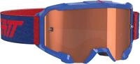 Leatt Velocity 4.5 Motocross Brille, blau/rot, Einheitsgr&ouml;&szlig;e