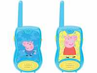 Lexibook 8597478 TW12PP Peppa Pig Walkie-Talkies, für Kinder 3 Jahre+, Gürtelclip,