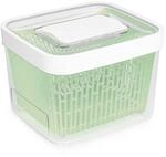 OXO Good Grips Greensaver-Frischhaltebox mit Deckel und L&uuml;ftung, gro&szlig; &ndash; 4 l
