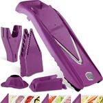 B&ouml;rner V5 PowerLine Gem&uuml;sehobel - Profi Set - Mit Dockingstation - Violett |...