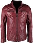 JCC Lederjacke 40700 Red 50