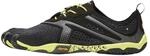Vibram FiveFingers 16M3101 V-RUN, Laufschuhe Herren, Schwarz (Schwarz / Gelb), 48 EU