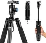 SIRUI SIRUI Traveler 5C Carbon Fiber Stativ Kamera | 1380mm | 0.85kg Leicht | Mit