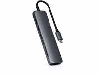 SATECHI USB-C Slim Multiport-Adapter mit Ethernet, 4K HDMI, 60W USB-C PD...