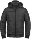 BLEND BHBoris Herren Winterjacke Steppjacke Jacke gef&uuml;ttert mit abnehmbarer Kapuze