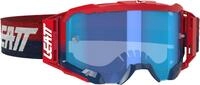 Leatt Velocity 5.5 Motocross Brille, rot/blau, Einheitsgr&ouml;&szlig;e