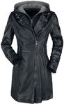 Gipsy Seneka LEGV Frauen Ledermantel schwarz Basics, Biker