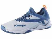Kempa Wing Lite 2.0, Herren Handballschuhe, Mehrfarbig (weiß/steel blau 03), 39½ EU