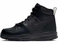 Nike Manoa Sneaker, Black/Black-Black, 33.5 EU
