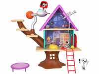 Mattel GDL88 - Disney Das Haus der 101 Dalmatiner Dylans Baumhaus Spielset mit Dylan