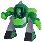 Simba 109402464 PJ Masks Turbo Roboter Gecko, mit Licht, mit Kanone, 23cm