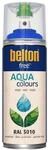 belton free Wasserlack RAL 5010 enzianblau, matt, 400 ml - Geruchsneutral