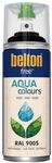belton free Wasserlack RAL 9005 tiefschwarz, matt, 400 ml - Geruchsneutral