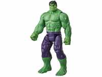 Marvel Avengers Titan Hero Series Blast Gear Deluxe Hulk Action Figure, 30-cm Toy,