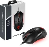 MSI Clutch GM08 Gaming Maus (kabelgebunden, PAW-3519 Sensor, 200-4200 DPI, 6 Tasten,
