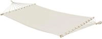 AMANKA XXL Stabh&auml;ngematte 200x120 cm Beige - Doppelh&auml;ngematte f&uuml;r 2 Personen -