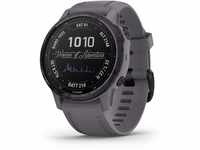 Garmin Smartwatch Fenix 6S Pro Solar dunkelgrau (229) S