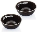 Petromax Emaille Schalen 2er Set schwarz (500 ml), Leicht, robust und sto&szlig;sicher,
