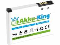 Akku-King Akku kompatibel mit Motorola BX50 - Li-Ion 900mAh - für Razr V9,...