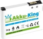 Akku-King Akku kompatibel mit Motorola BX50 - Li-Ion 900mAh - f&uuml;r Razr V9,...
