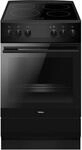 Amica SHC 11509 SM Standherd/Glaskeramikkochfeld und Elektro-Backofen / 50cm /