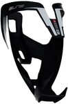 Elite Vico Carbon Flaschenhalter &ndash; Matt Wei&szlig; mit Grafik &ndash; Ultraleicht, Stabil &