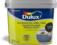 Dulux Fresh Up Farbe f&uuml;r K&uuml;chen, M&ouml;bel, T&uuml;ren, 750ml, SCHWARZ, seidenmatt 