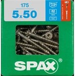 SPAX A2 rostfrei TRX 5x50 XL 175 St.