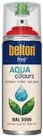 belton free Wasserlack RAL 3000 feuerrot, hochgl&auml;nzend, 400 ml - Geruchsneutral