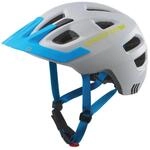 Cratoni Unisex &ndash; Erwachsene Maxster Fahrradhelm, Grey/Blue Matt, S