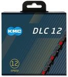 Fahrrad Kette, KMC Fahrradkette, DLC12, 1/2" x 11/128", 126 Glieder, 12-fach,