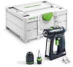 Festool Akku-Bohrschrauber C 18-Basic (mit Werkzeugfutter, Magnet-Bithalter,