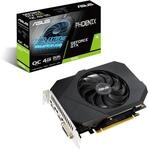 ASUS Phoenix Nvidia GeForce GTX 1650 4GB Power OC Edition Gaming Grafikkarte (GDDR6
