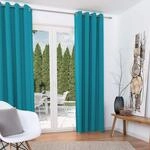 Beautissu Amelie 2er Set Gardinen - Blackout Vorh&auml;nge Blickdicht mit &Ouml;sen -...