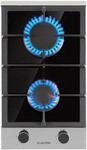 Klarstein Gaskocher 2-Flammig, 4,2 kW Einbau-Gaskocher f&uuml;r Innenbereich, f&uuml;r