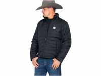 Carhartt Herren Rain Defender® Relaxed Fit Lightweight Insulated Jacket, Schwarz,
