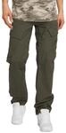 Brandit Adven Slim Fit Pants, Farbe: Olive, Gr&ouml;&szlig;e: S