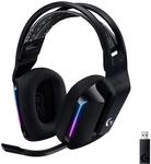 Logitech G G733 Lightspeed Headsets, Schwarz