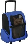 PawHut Hundetrolley Transporttasche Trolley Tragetasche Rucksack Hunde Hunde Trolley