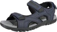 Geox Herren U Sandal Strada D Riemchensandalen, Blau Navy Dk Grey, 41 EU