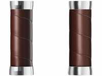Brooks Art: Uni Slender Ledergriffe (100 + 100 mm) – Antik-Braun – New22 Griff,