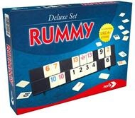 Noris 606104407 - Rummy, Deluxe Set, Familienspiel