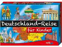 Noris 606013760 - Deutschland Reise für Kinder, Kinderspiel