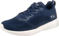 Skechers Damen BOBS Squad Tough Talk Sneaker, Navy, 36 EU