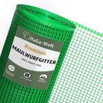 HaGa Maulwurfgitter 1,2m x 50m aus Kunststoff in gr&uuml;n zum Maulwurf Vertreiben im