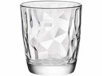 Bormioli Rocco Wasserbecher, Glas, Diamant, 300 ml, 3 Einheiten (1 Stück)